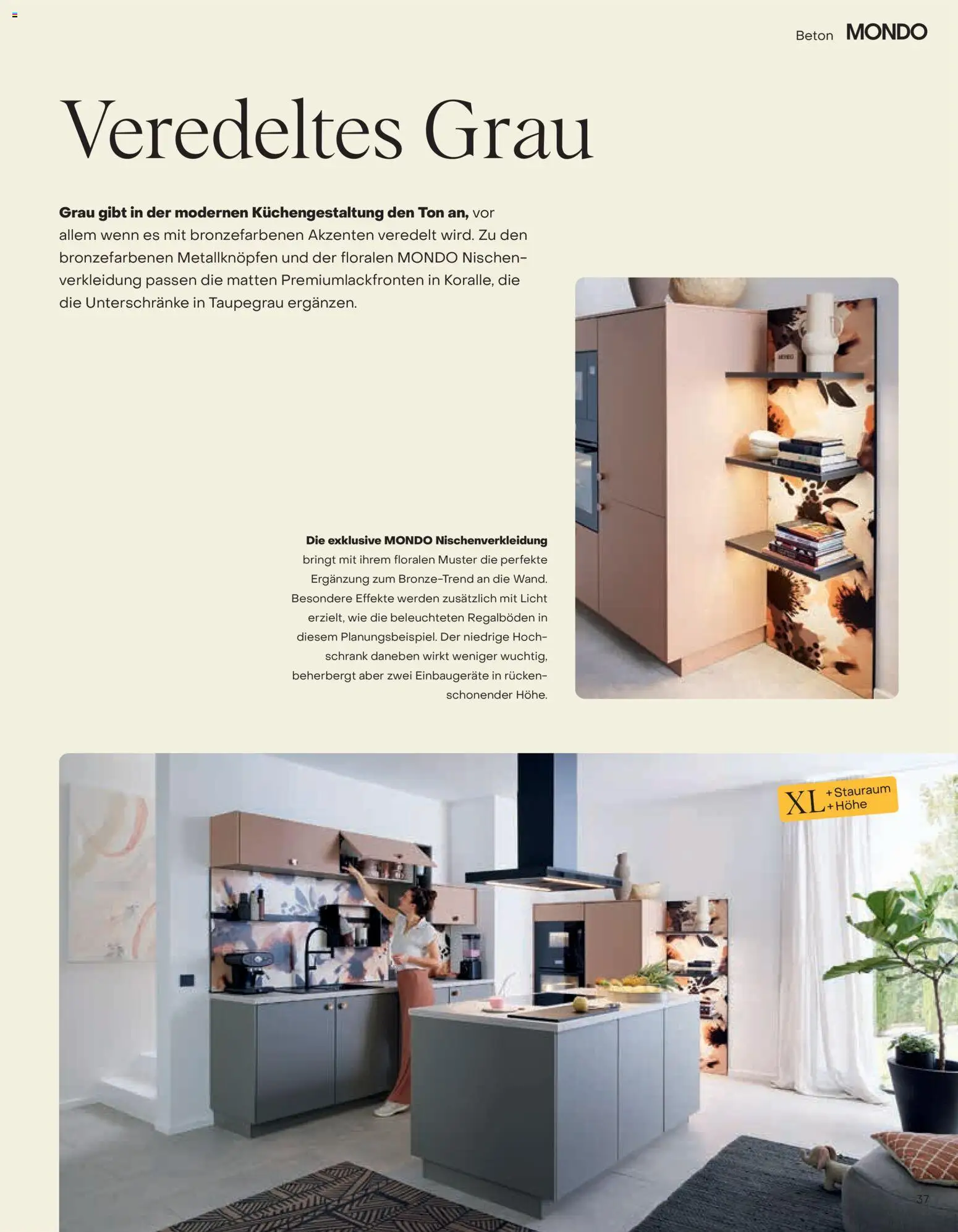 Ostermann Mondo Küchenprospekt 2026 – gültig ab 01.01.2026 | Seite: 37 | Produkte: Schrank