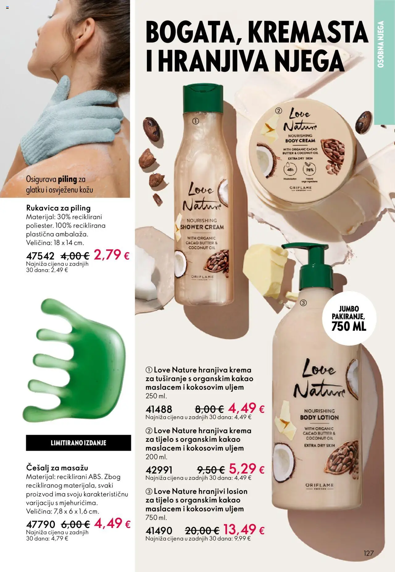 Oriflame katalog | vrijedi od 08.10.2025 | Stranica: 127 | Proizvodi: Piling, Krema, Kakao