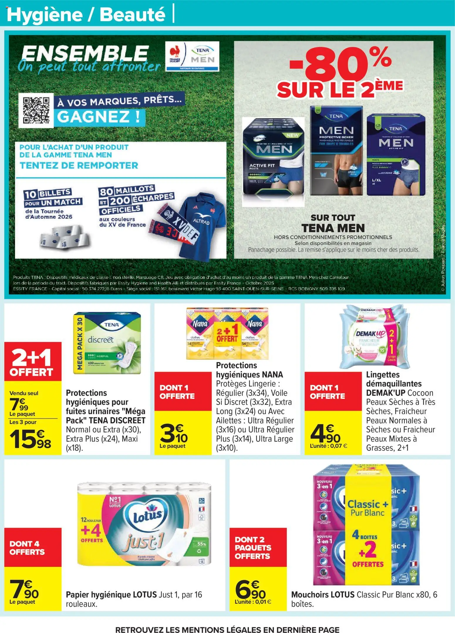 {H1} | Page: 67 | Produits: Mouchoirs