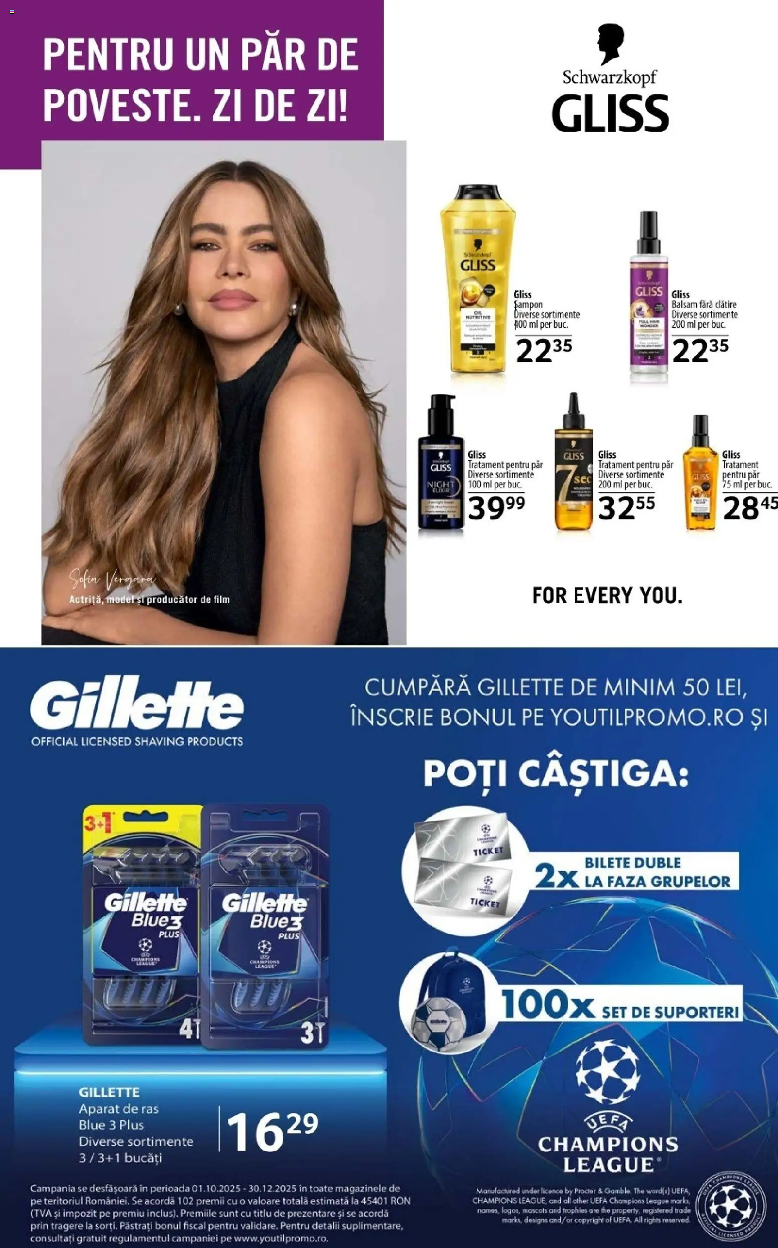 Noul catalog Selgros – valabil de la 31.10.2025 | Pagină: 33 | Produse: Tratament pentru păr, Aparat De Ras, Șampon, Balsam