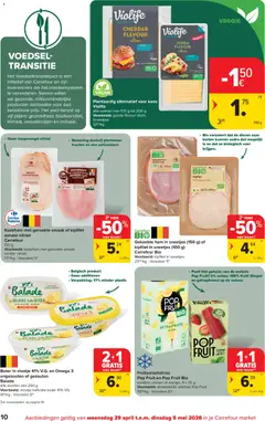 Carrefour folder Market - Voorbeeld van een folder van Carrefour, geldig van 29.04.2026 | Pagina: 10 | Producten: Cheddar, Fruit, Citroen, Boter