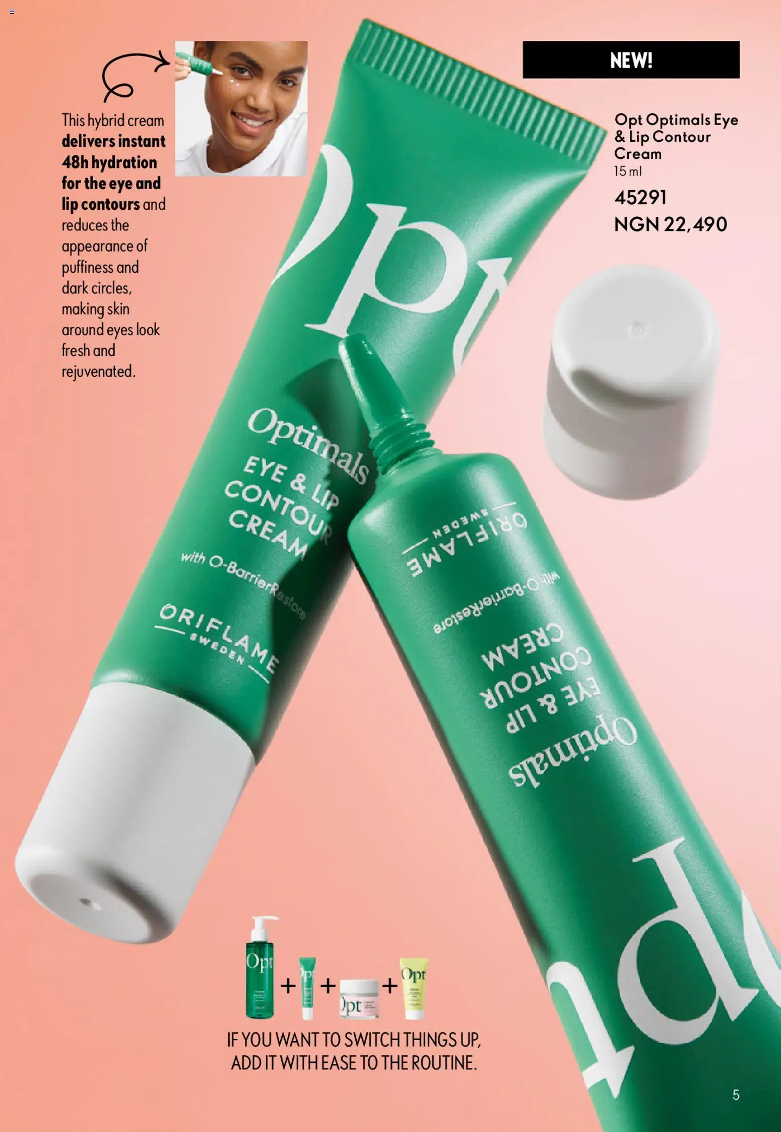 Oriflame - Catalogue 01/2026 valid from 01.01.2026 | Page: 5 | Products: Cream