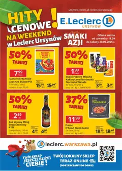 Pogląd oferty "E.Leclerc Gazetka - Warszawa Ursynów" - ważna od 18.09.2025