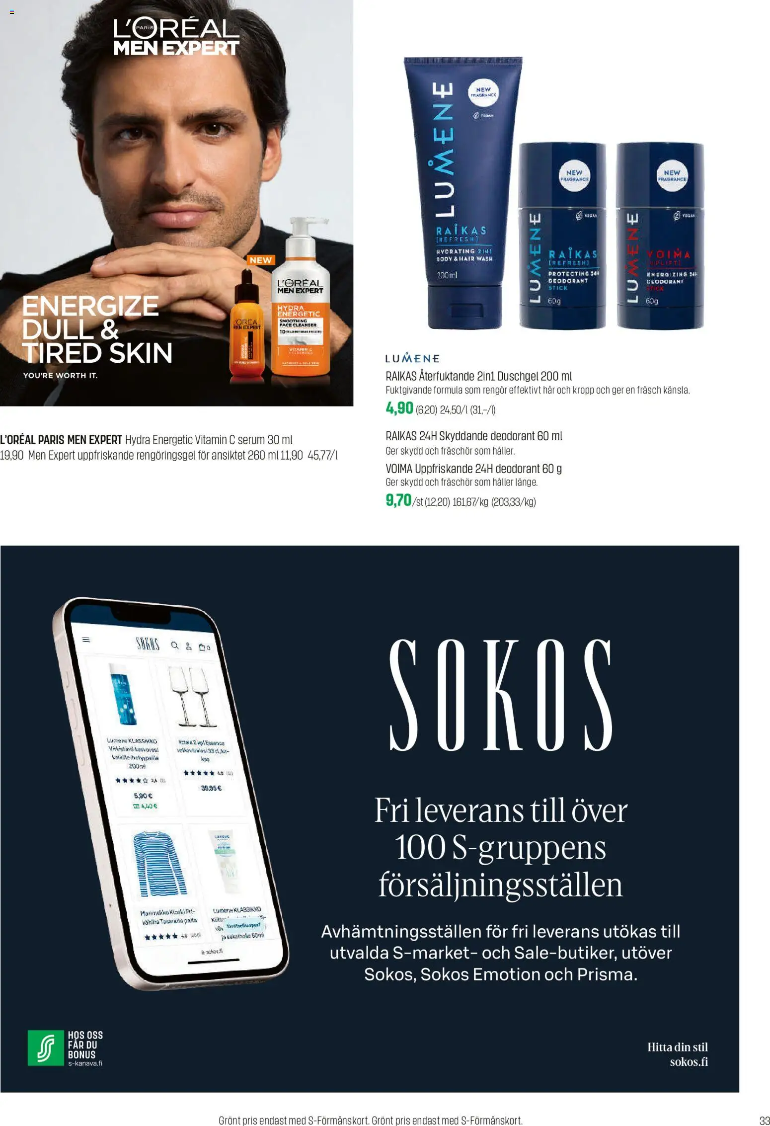 Sokos tarjoukset - Emotion – voimassa 01.04.2026 alkaen | Sivu: 33 | Tuotteet: Käsivoide, Paita