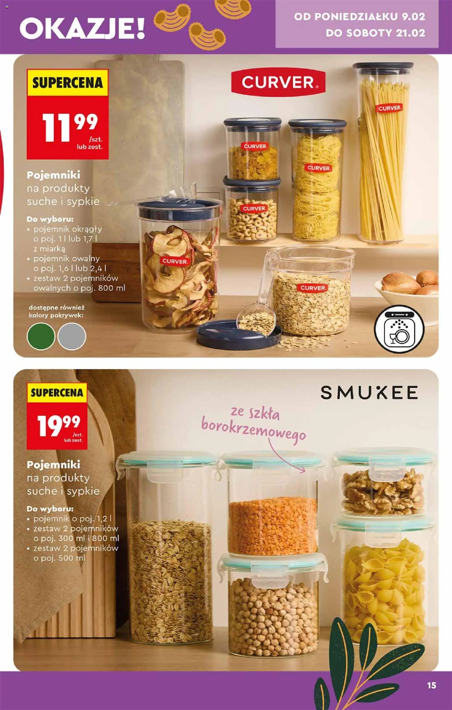 Biedronka gazetka - Hity i inspiracje od 07.02.2026 | Strona: 15