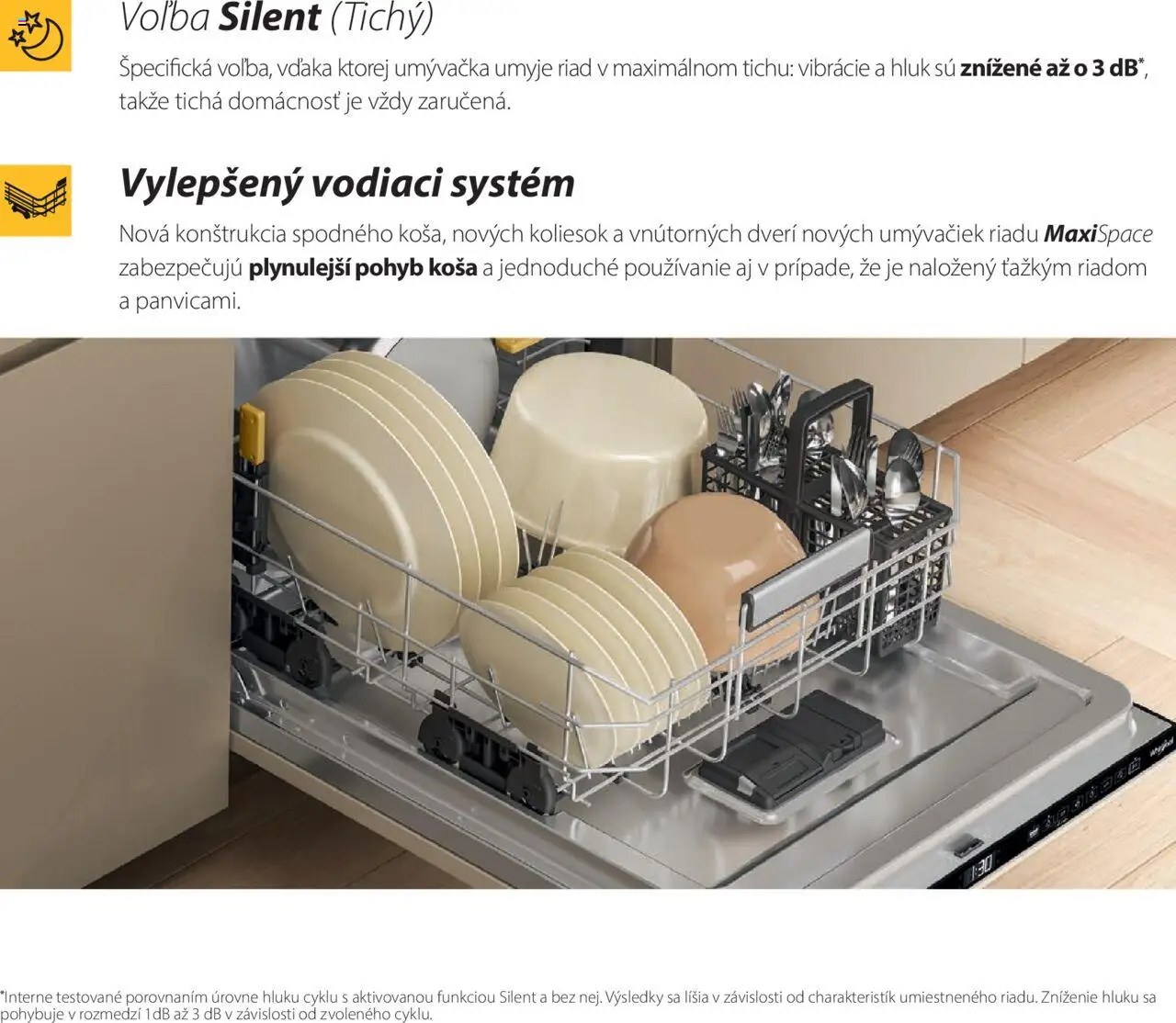 Whirlpool Nové vstavané a voľne stojace modely umývačiek │ platný od 01.01.2025 | Strana: 11 | Produkty: Umývačka riadu, Umývačka