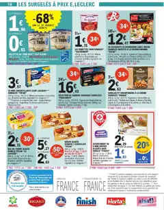 E.Leclerc - Prévisualisation de SÉLECTION DE GAMBAS SAUVAGES SURGELÉES "PESCANOVA", 800 g. Egalement disponible au même prix: Gambas Roses Géantes (800g) ou Gambas Tigrées Géantes (1 kg). valide à partir de 09.12.2025 | Page: 10