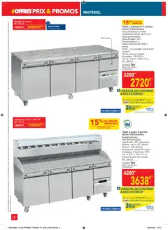 METRO - Prévisualisation de METRO catalogue valide à partir de 26.02.2026 | Page: 8 | Produits: Table, Portes, Pizza