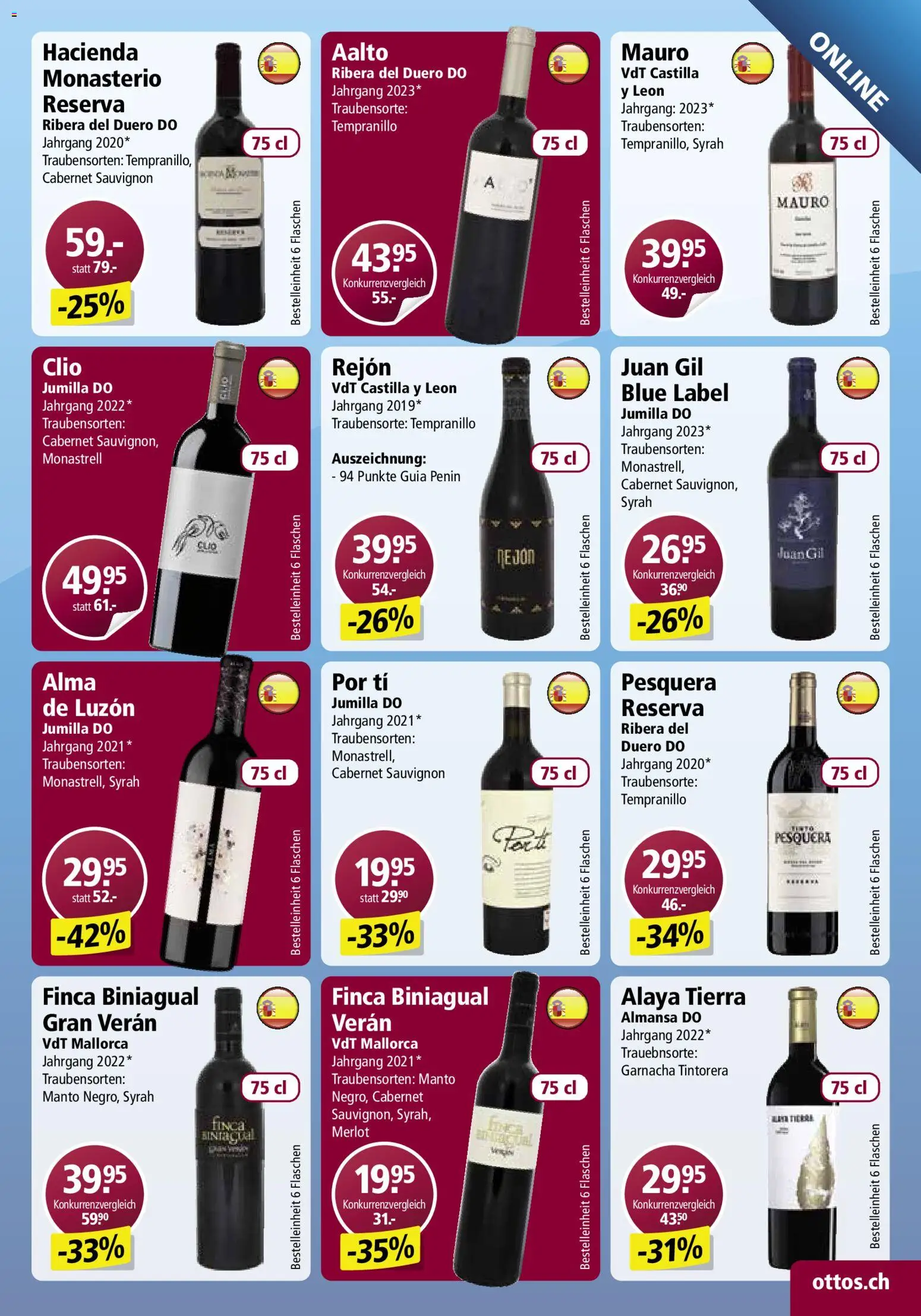 Otto's aktionen Online – gültig ab 09.03.2026 | Seite: 9 | Produkte: Merlot