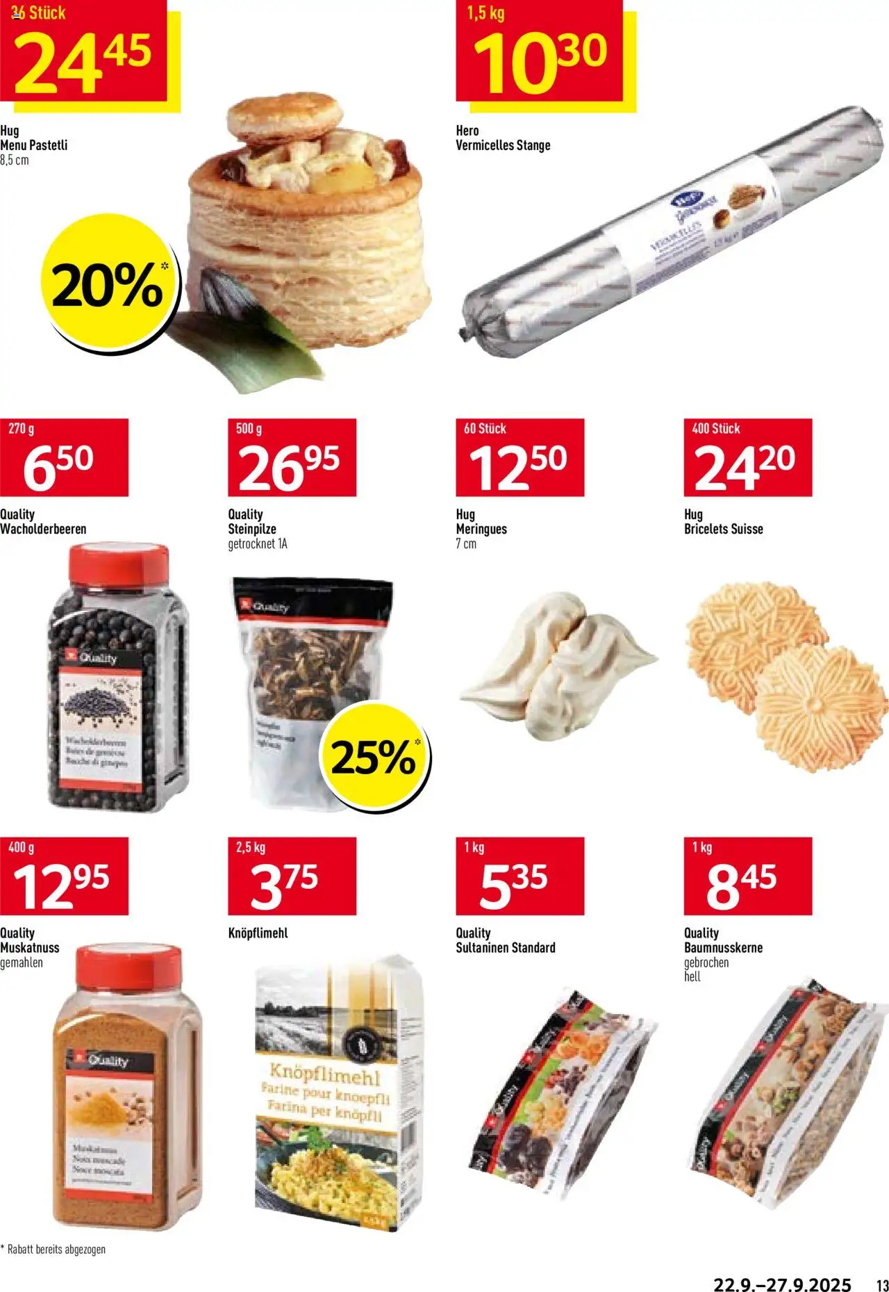 Prodega Aktionen Wild – gültig ab 22.09.2025 | Seite: 13
