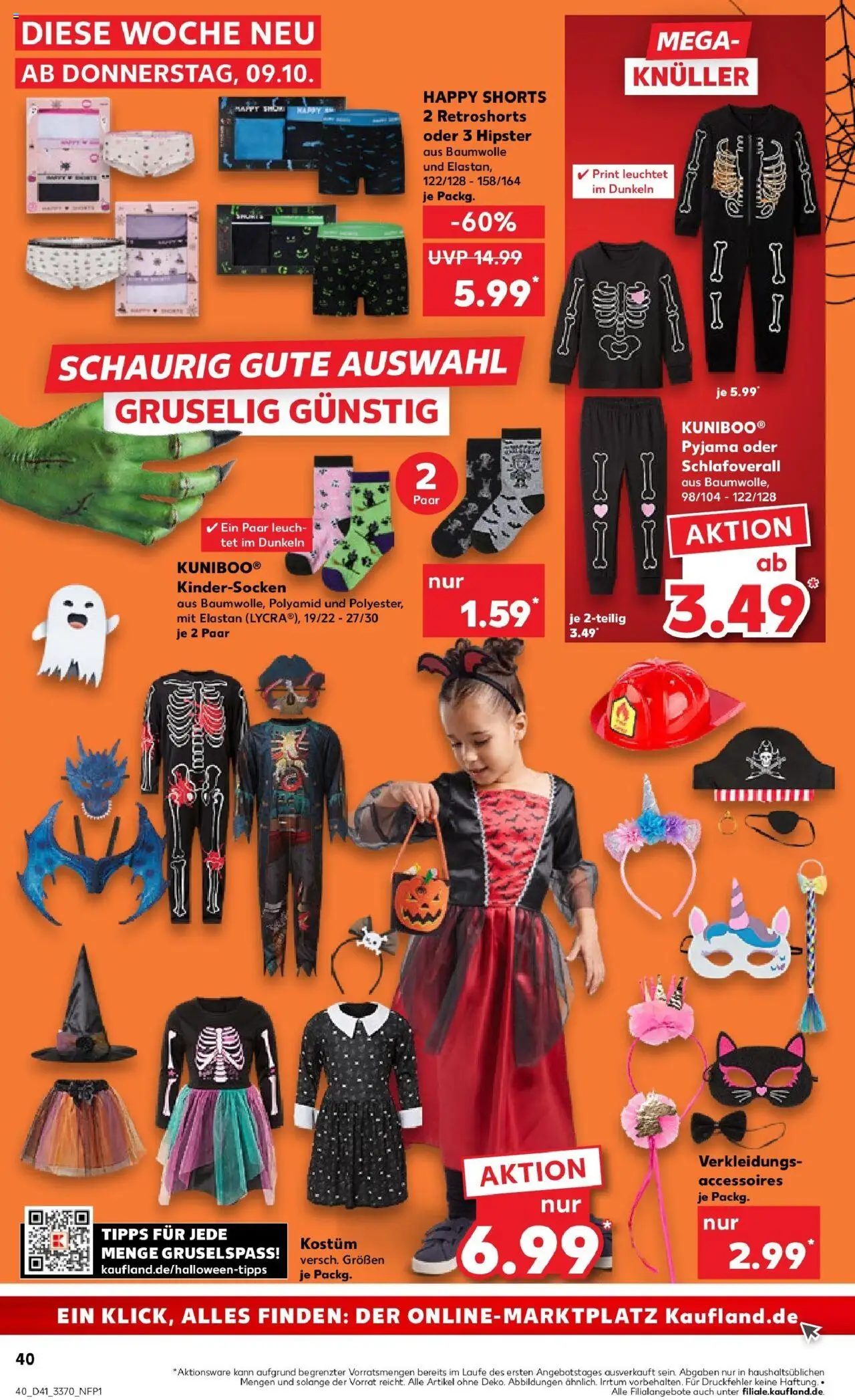 Kaufland prospekt Königs Wusterhausen	 – gültig ab 09.10.2025 | Seite: 40 | Produkte: Pyjama