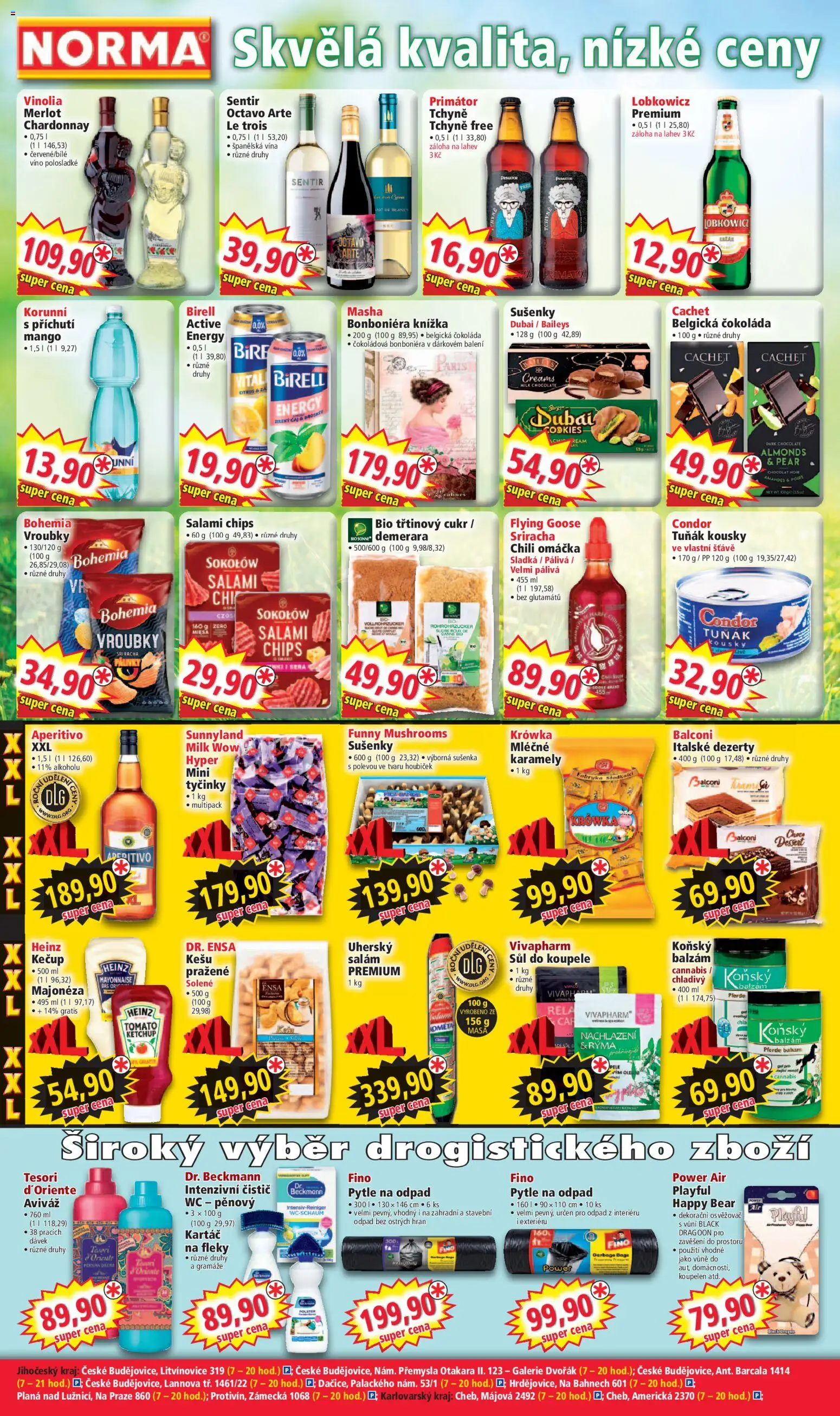 Norma leták od 13.04.2026 | Strana: 4 | Produkty: Dezerty, Wc, Láhev, Milk chocolate