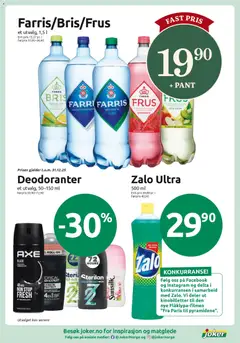 Forhåndsvisning av Joker kundeavis gyldig fra 09.12.2025 | Side: 9 | Produkter: Cratiță, Kiwi, Brus, Lime