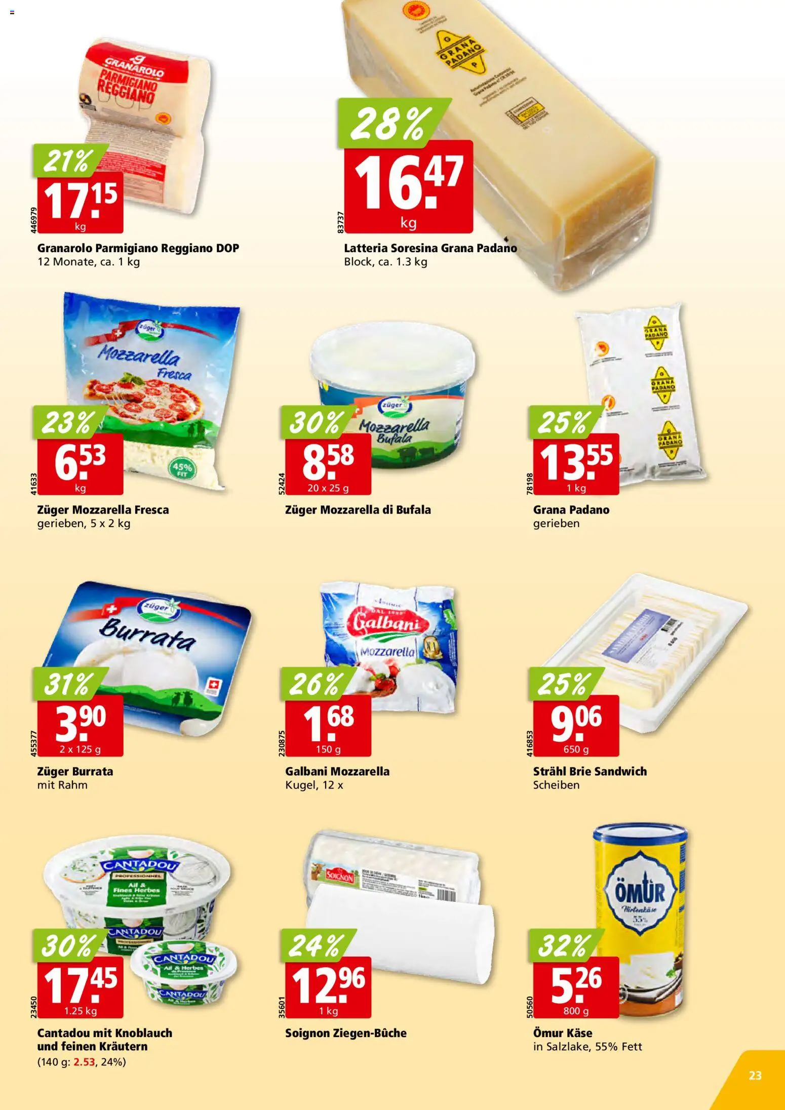 Aligro Aktionen – gültig ab 23.02.2026 | Seite: 23 | Produkte: Fennikel, Käse, Knoblauch