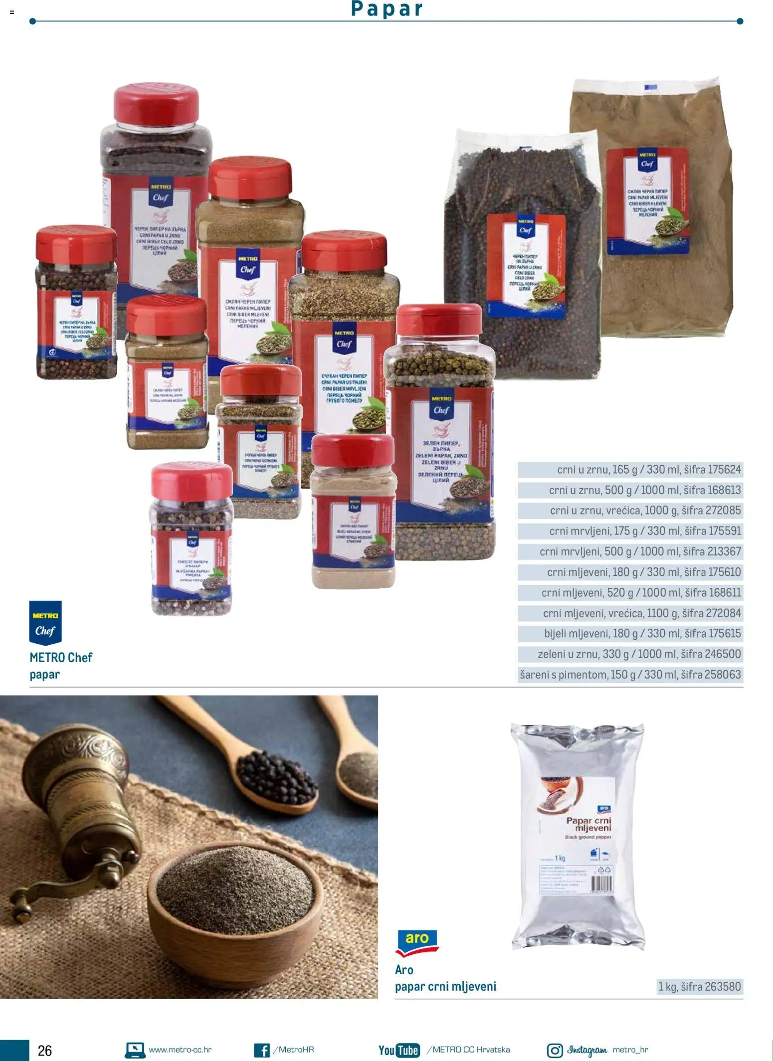 Metro katalog | vrijedi od 05.03.2026 | Stranica: 26 | Proizvodi: Papar