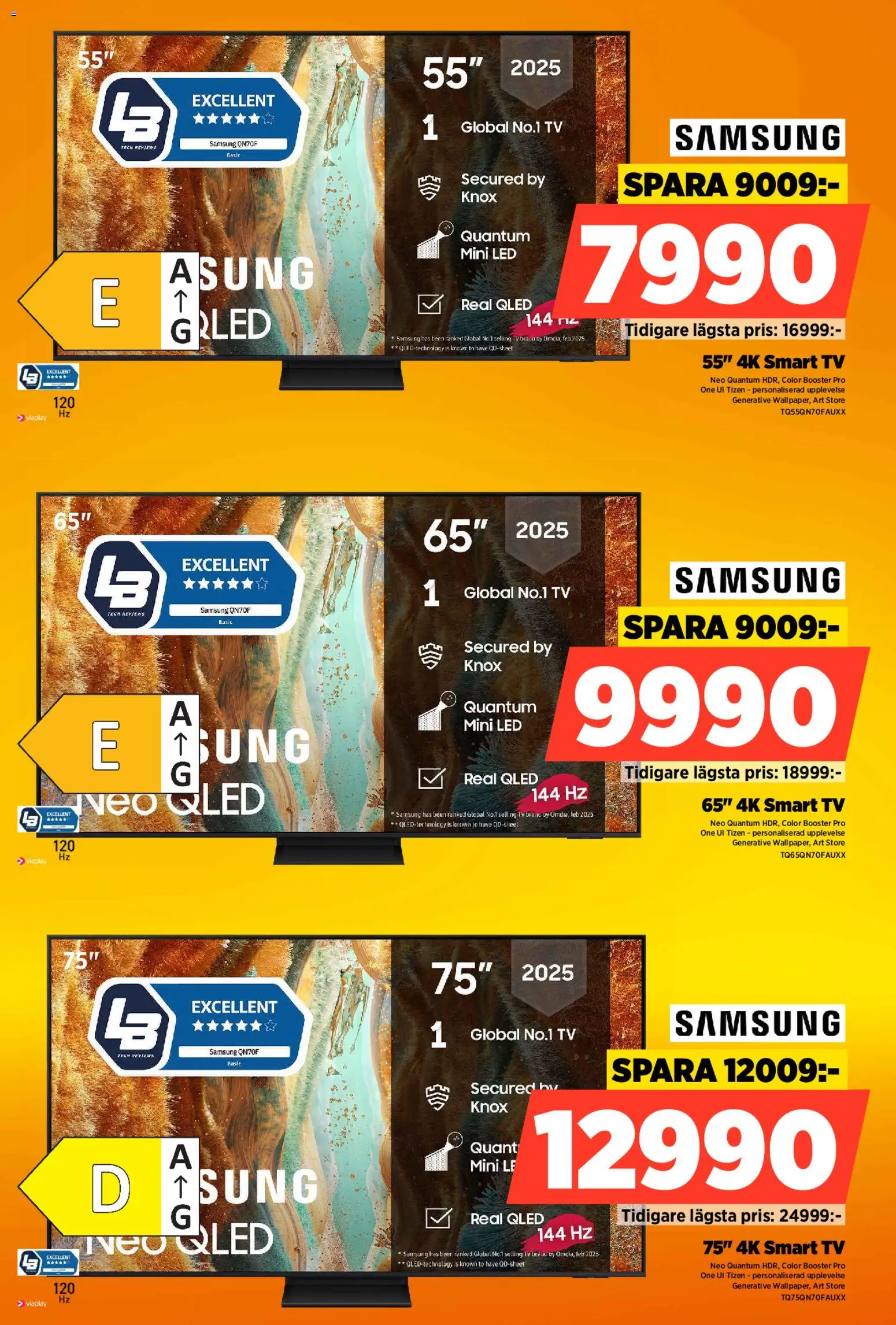 Power reklamblad aktuell från 02.03.2026 | Sida: 4 | Produkter: Smart tv, Tv