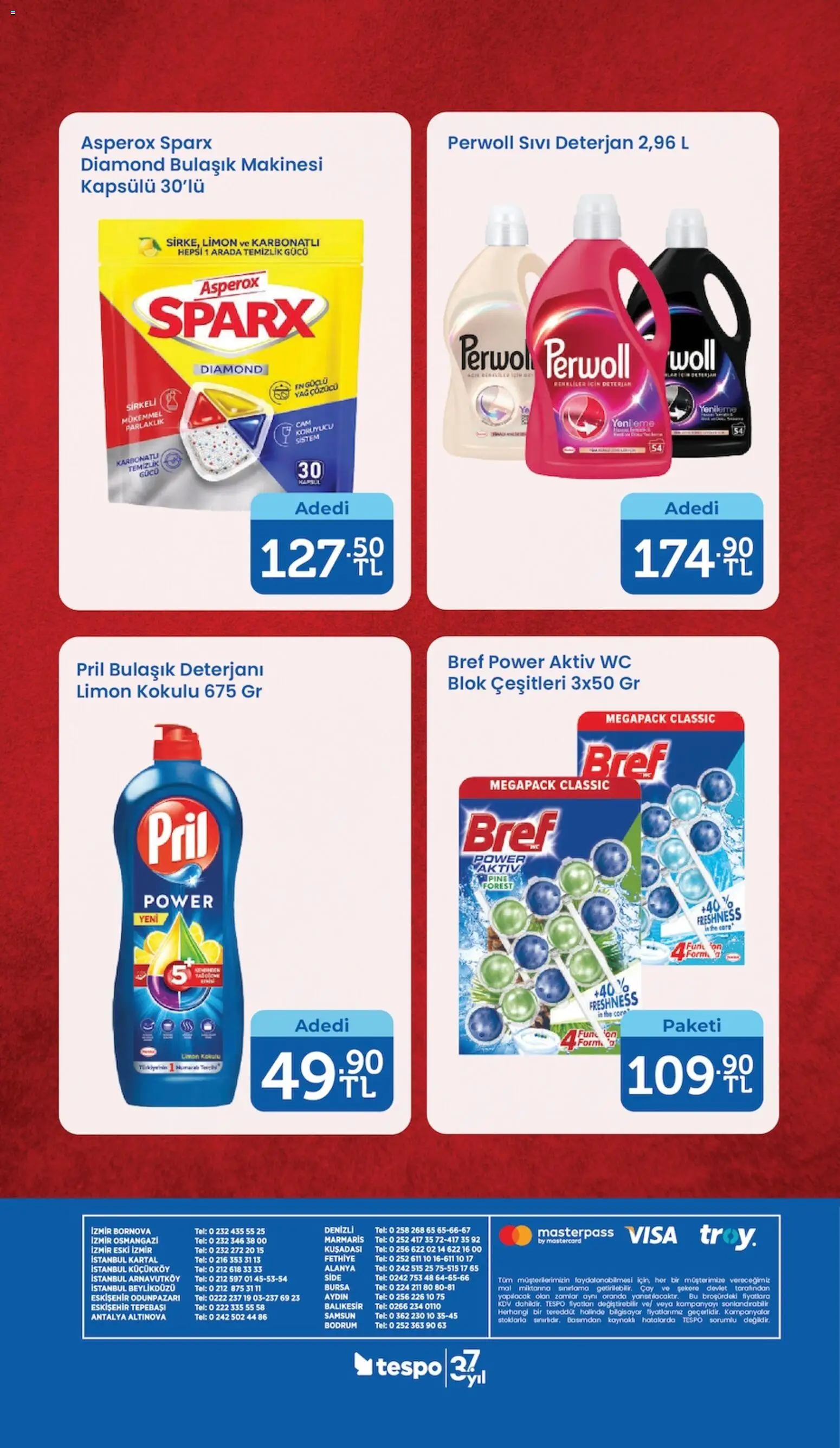 Tespo Katalog - 02.03.2026 tarihinden itibaren geçerlidir | Sayfa: 16 | Ürünler: Yağ, Yağ çözücü, Limon, Bilgisayar