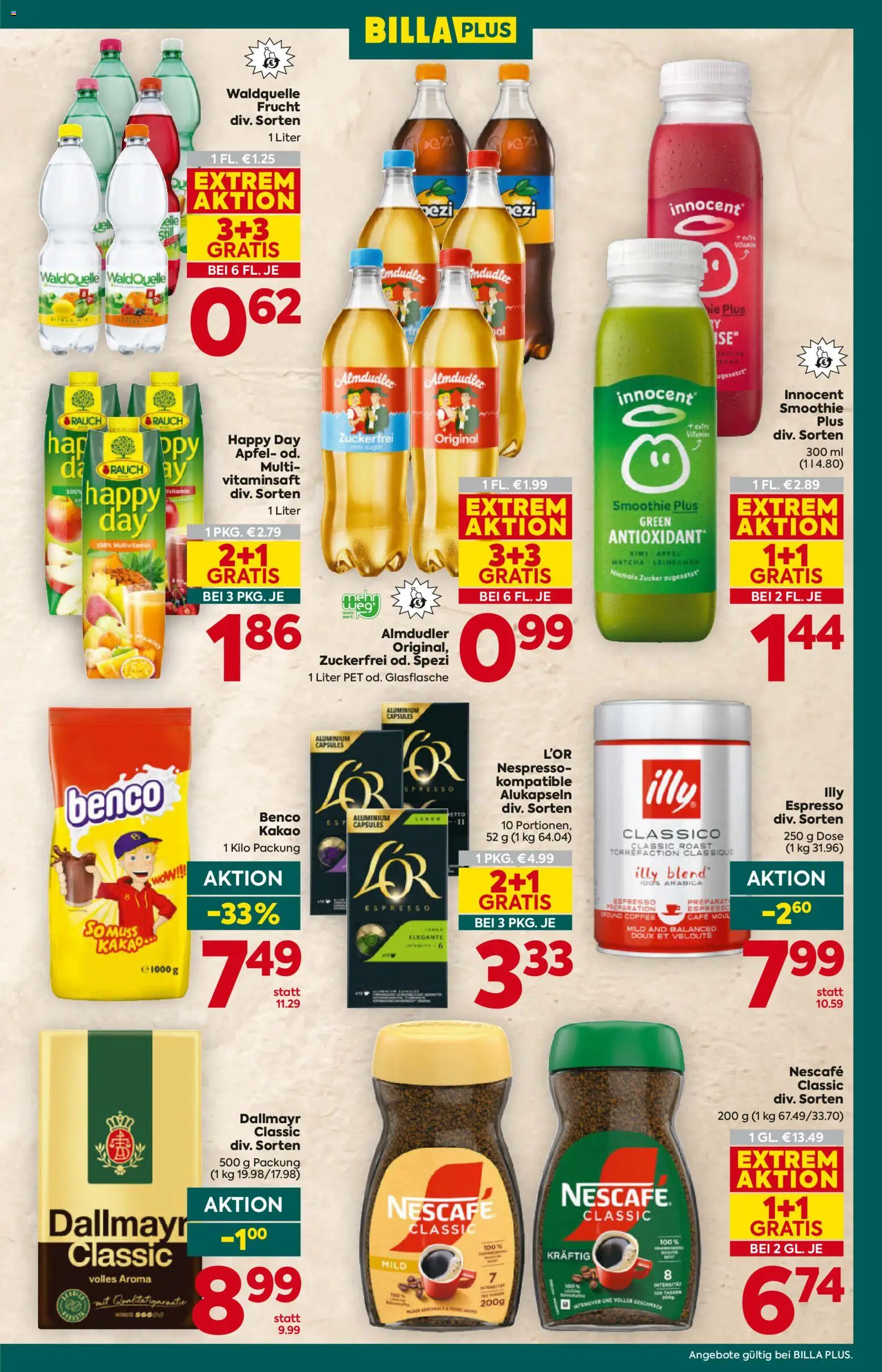 Billa Plus Flugblatt - Niederösterreich gültig ab 02.01.2026 | Seite: 16 | Produkte: Kiwi, Zucker, Äpfel, Papier blanc