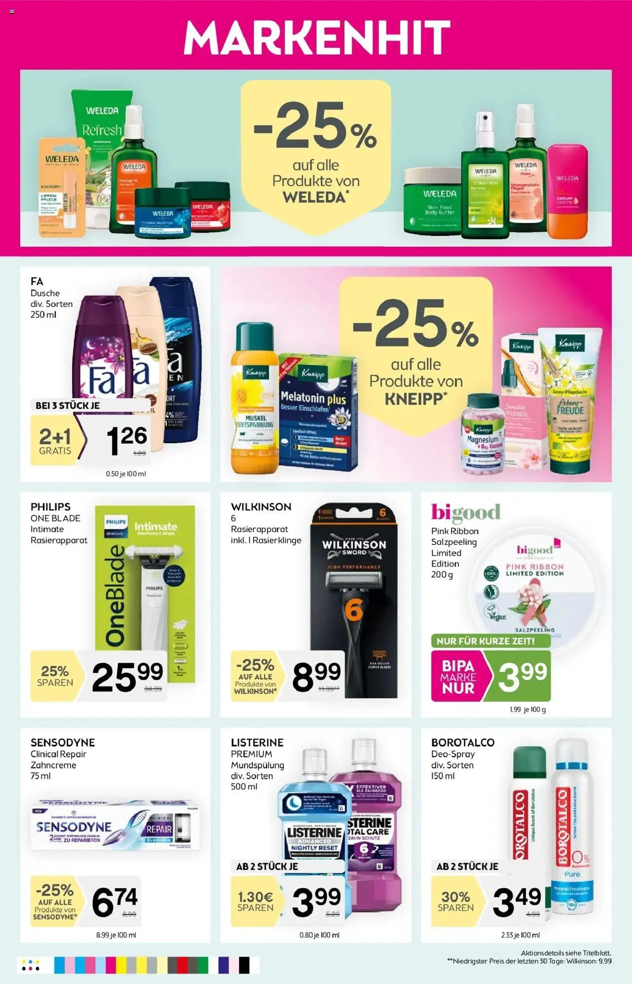 Bipa Eisenstadt gültig ab 09.10.2025 | Seite: 9 | Produkte: Dusche, Butter