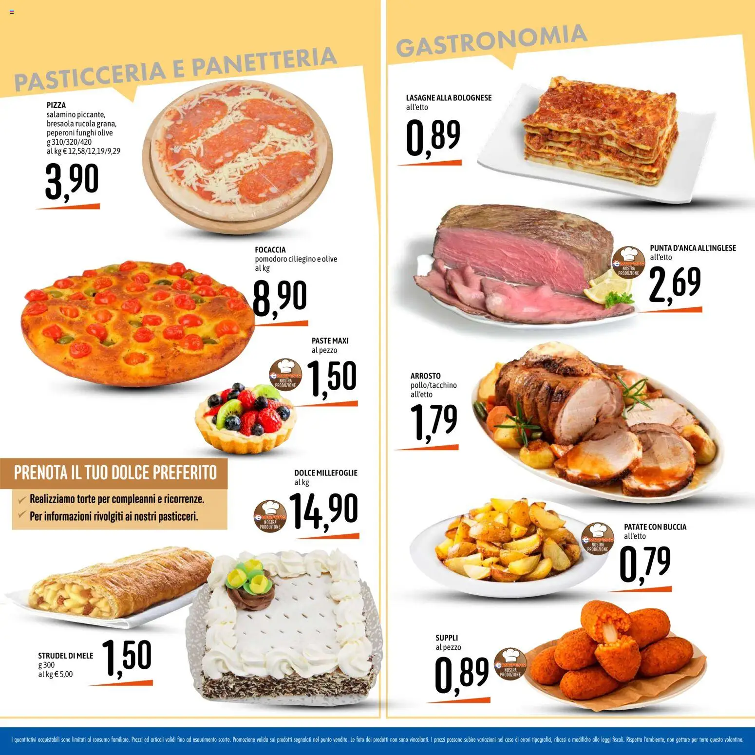 Volantino Emisfero del 09.04.2026 | Pagina: 10 | Prodotti: Arrosto, Mele, Pomodoro, Terra