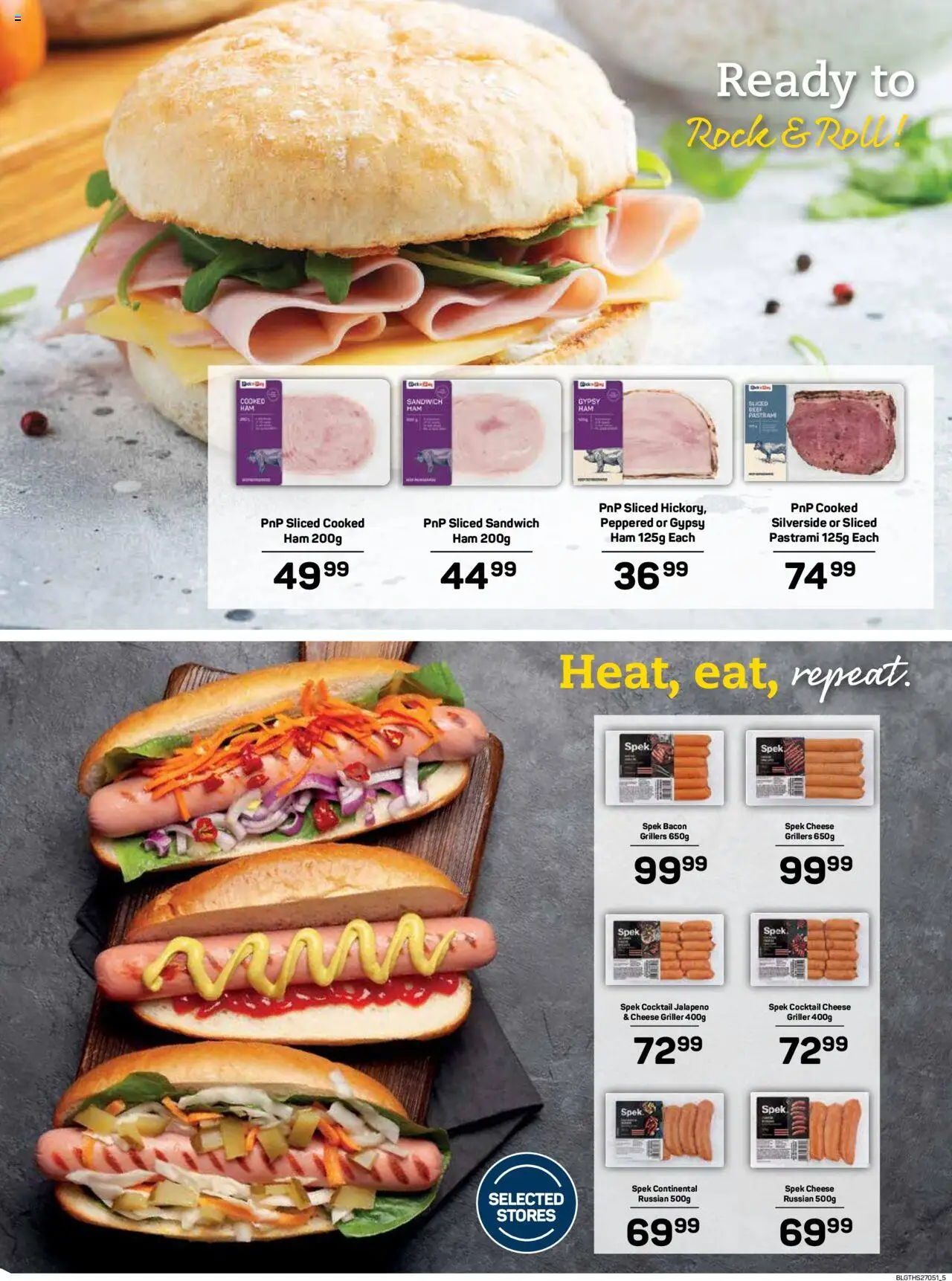 Pick n Pay Inland provinces - Weekly Specials │ valid from 25.08.2025 | Page: 5 | Products: Cheese, Ham, Griller, Bacon