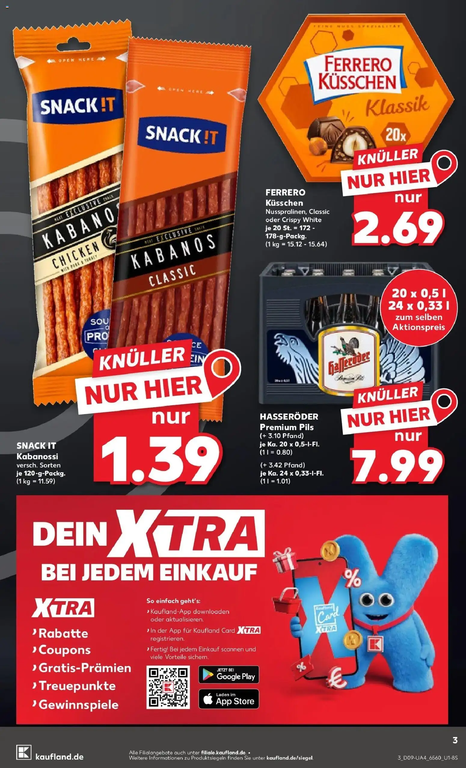 Kaufland prospekt Straelen	 – gültig ab 26.02.2026 | Seite: 3 | Produkte: Pils, Hasseröder