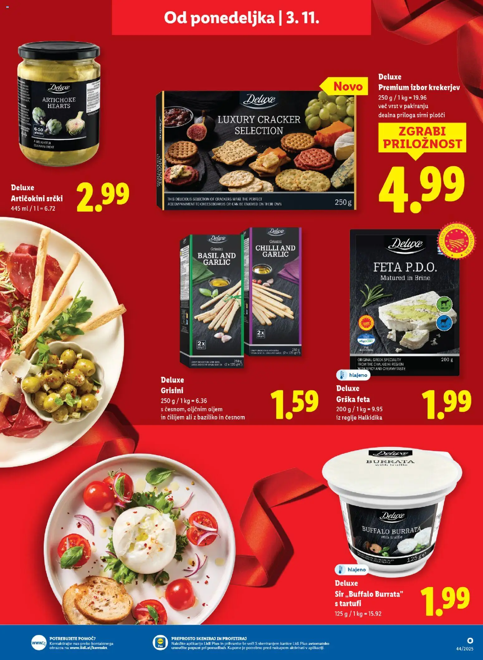 Novi Lidl katalog ponudbe – veljaven od 29.10.2025 | Stran: 53 | Izdelki: Grisini, Sir