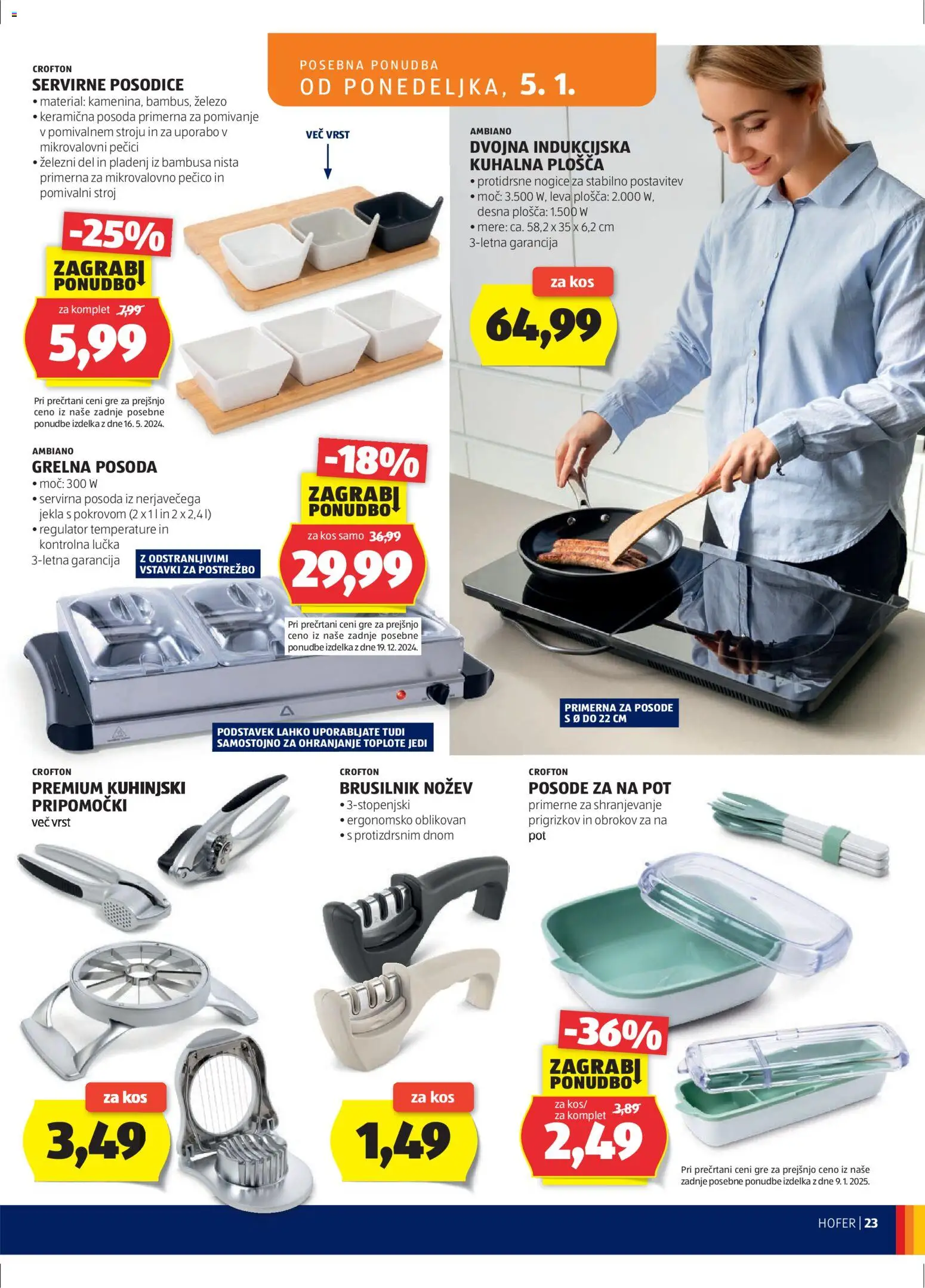 Hofer SI katalog | vrijedi od 30.12.2025 | Stranica: 23