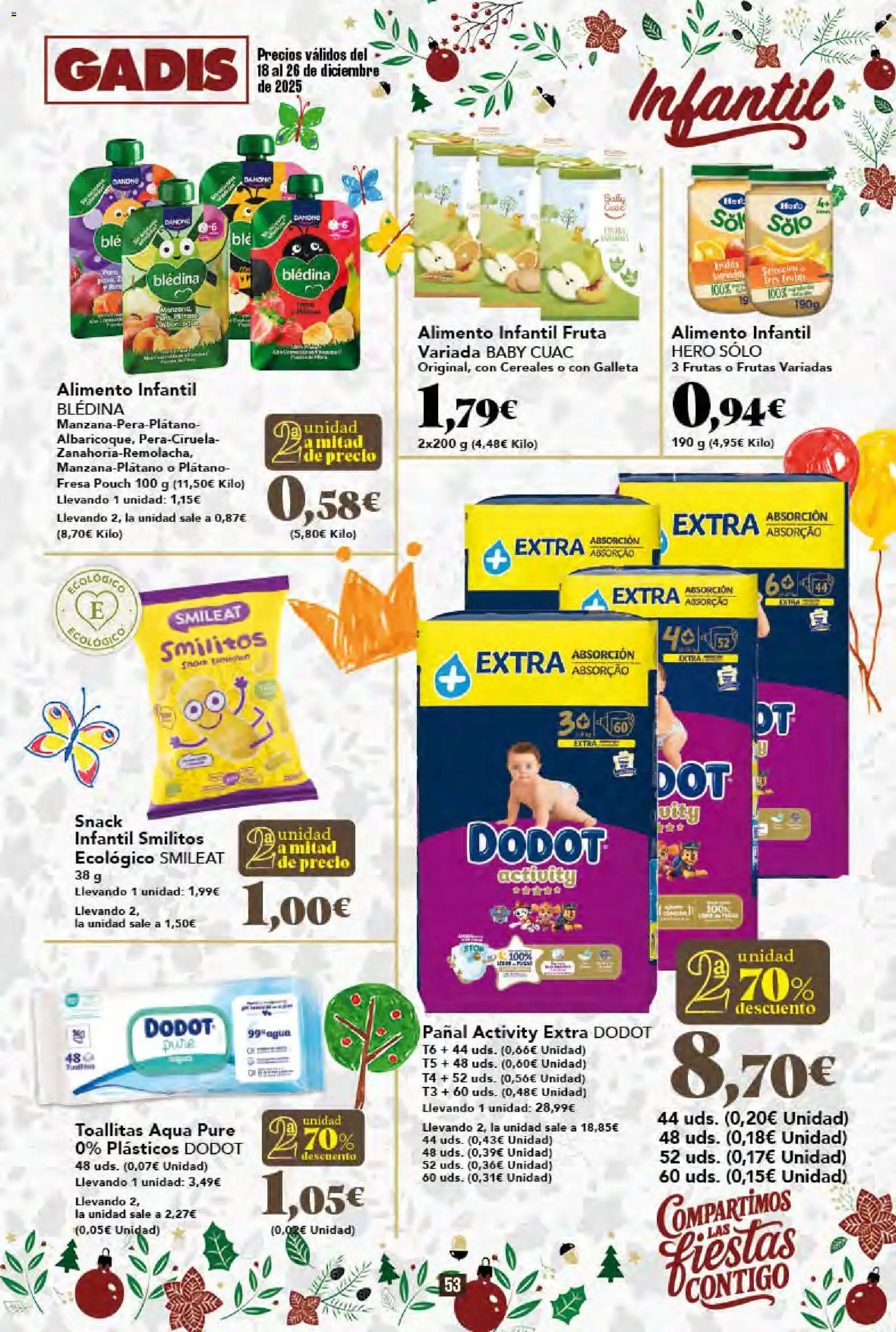 Gadis - folleto │ válido desde el 18.12.2025 | Página: 53 | Productos: Cereales