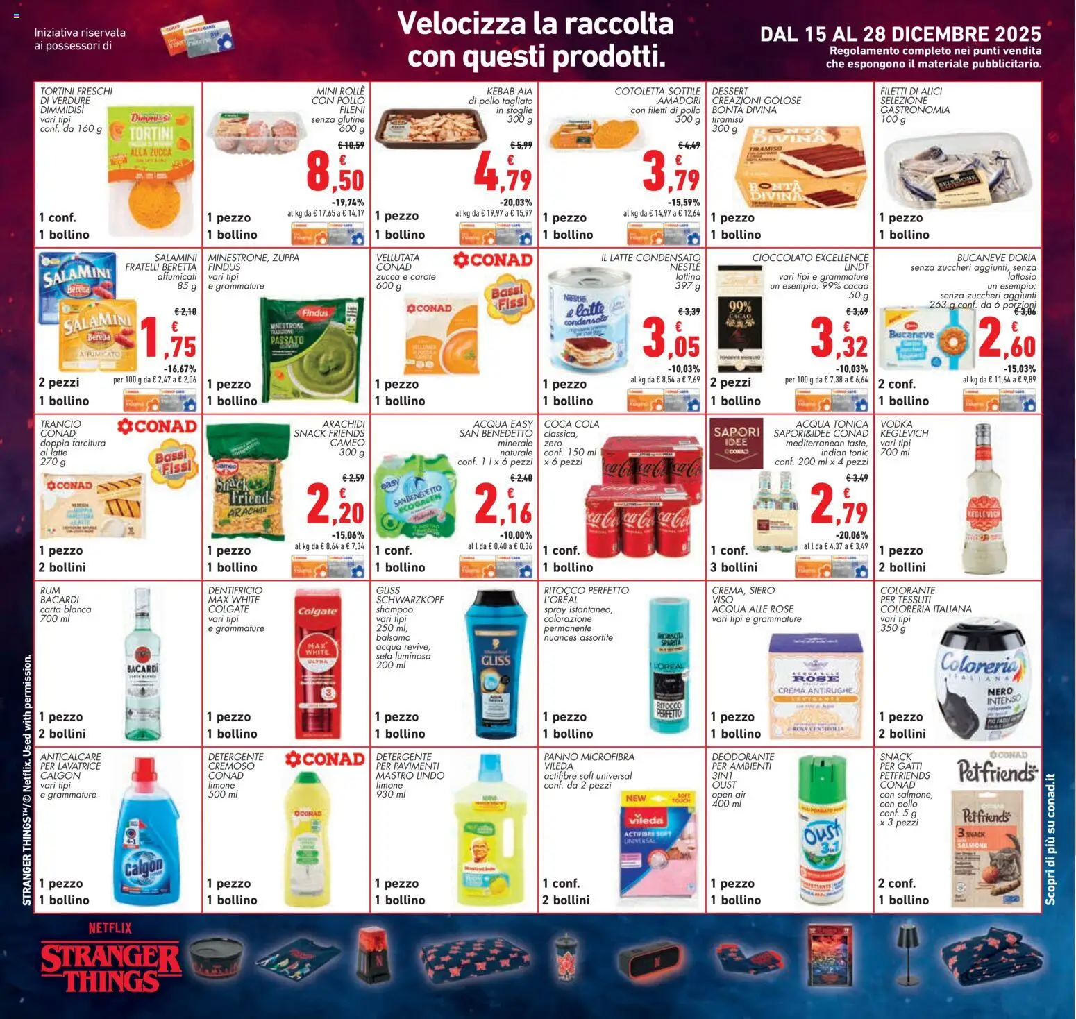Volantino Conad del 10.12.2025 | Pagina: 30 | Prodotti: Balsamo, Cioccolato, Salmone, Vodka