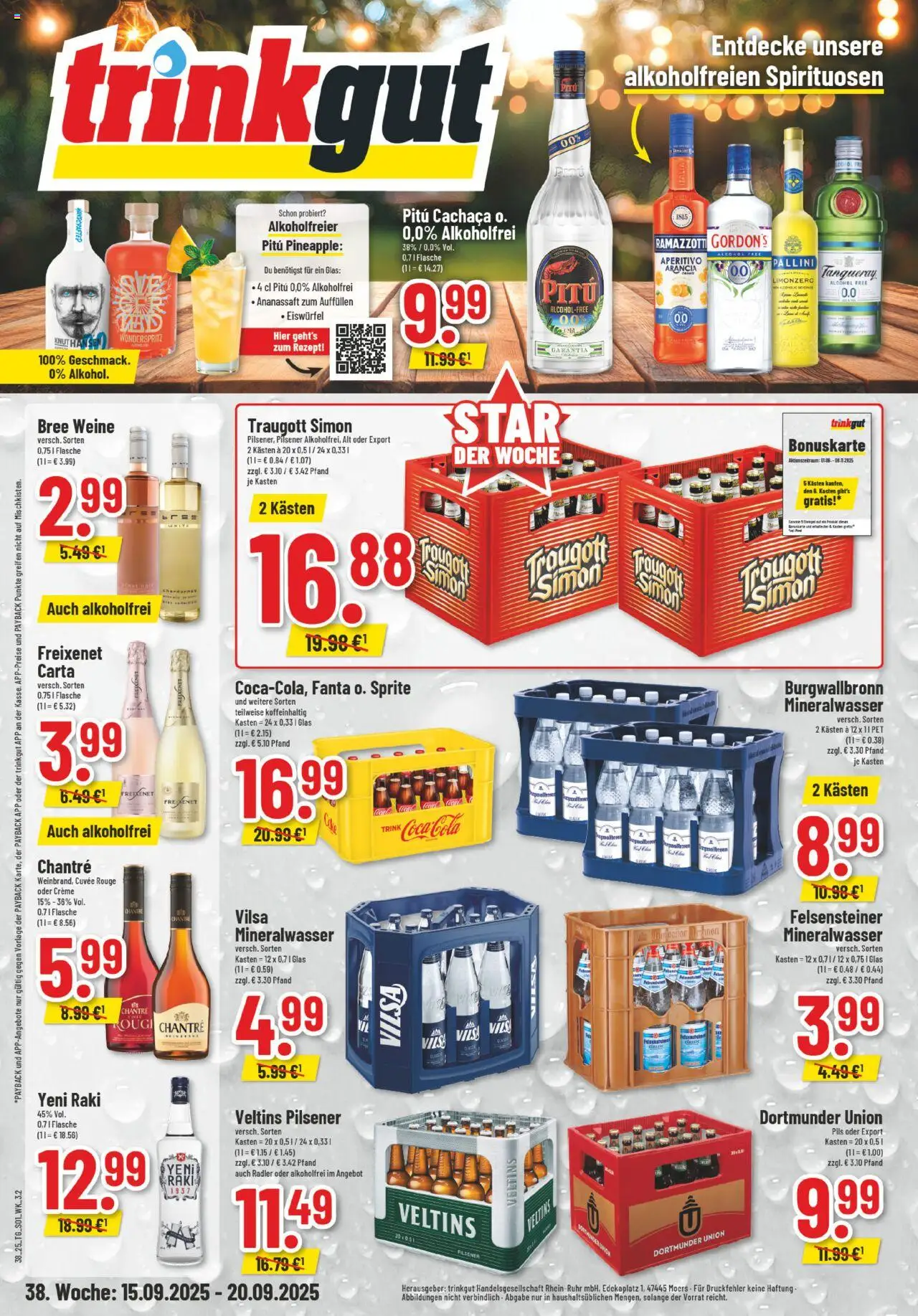 Trinkgut Prospekt – gültig ab 15.09.2025 | Seite: 1