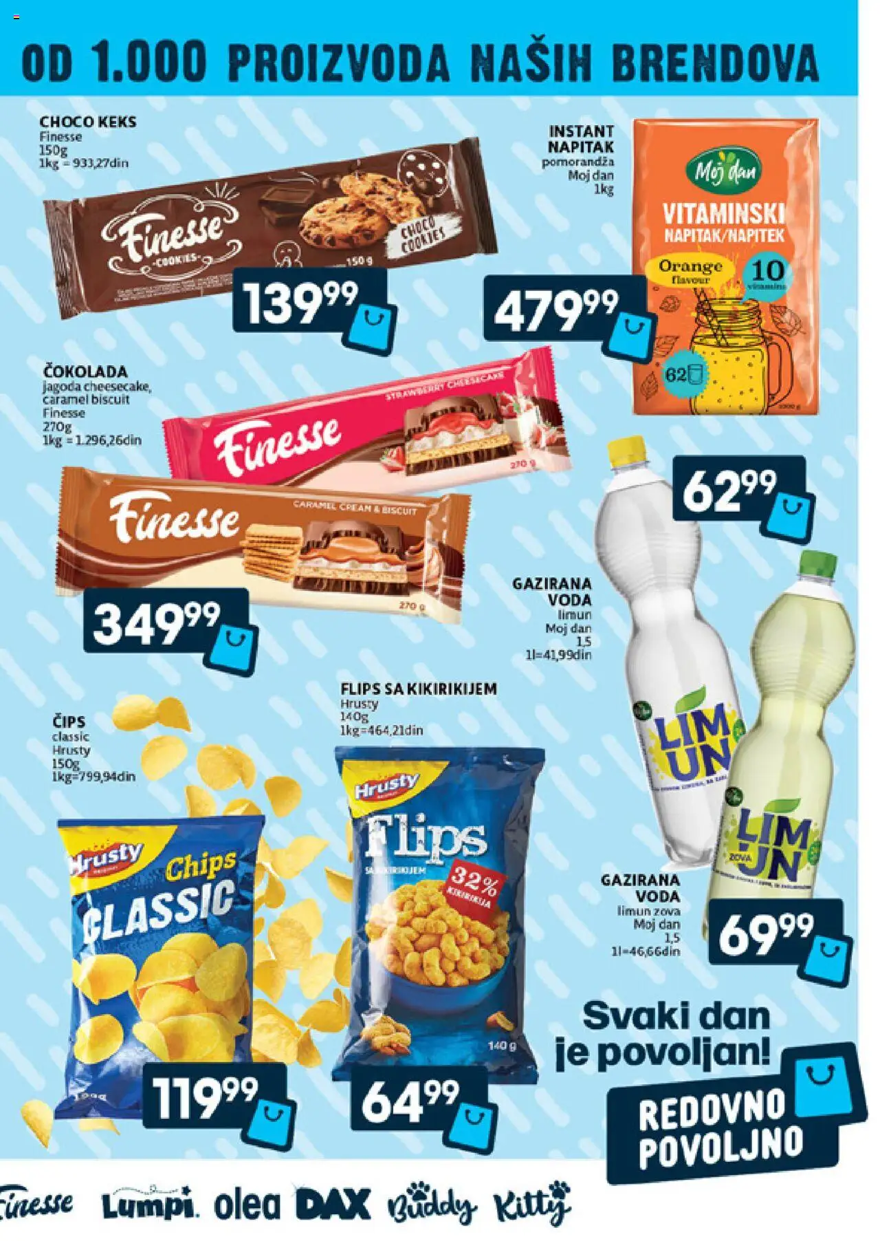 Idea katalog - važi od 21.08.2025 | Strana: 9 | Proizvode: Keks, Voda, Čokolada, Limun