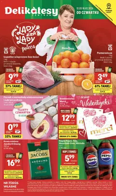 Pogląd oferty "Delikatesy Centrum Gazetka - Sklepy Własne" - ważna od 12.02.2026