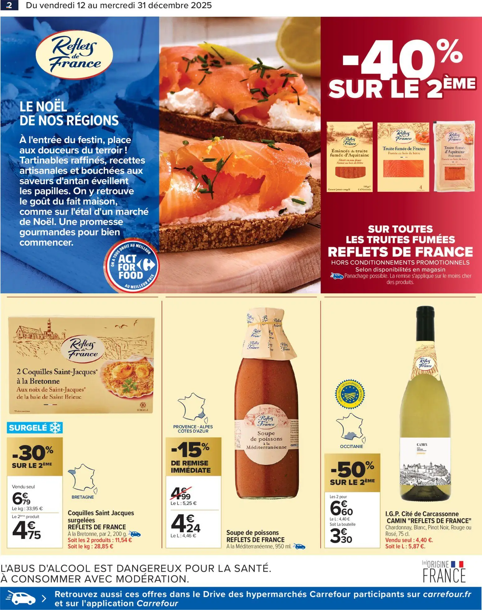 {H1} | Page: 4 | Produits: Soupe, Truite fumée, Noix