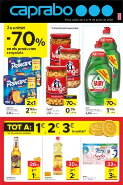 Vista previa Caprabo folleto válido desde el 05.01.2026