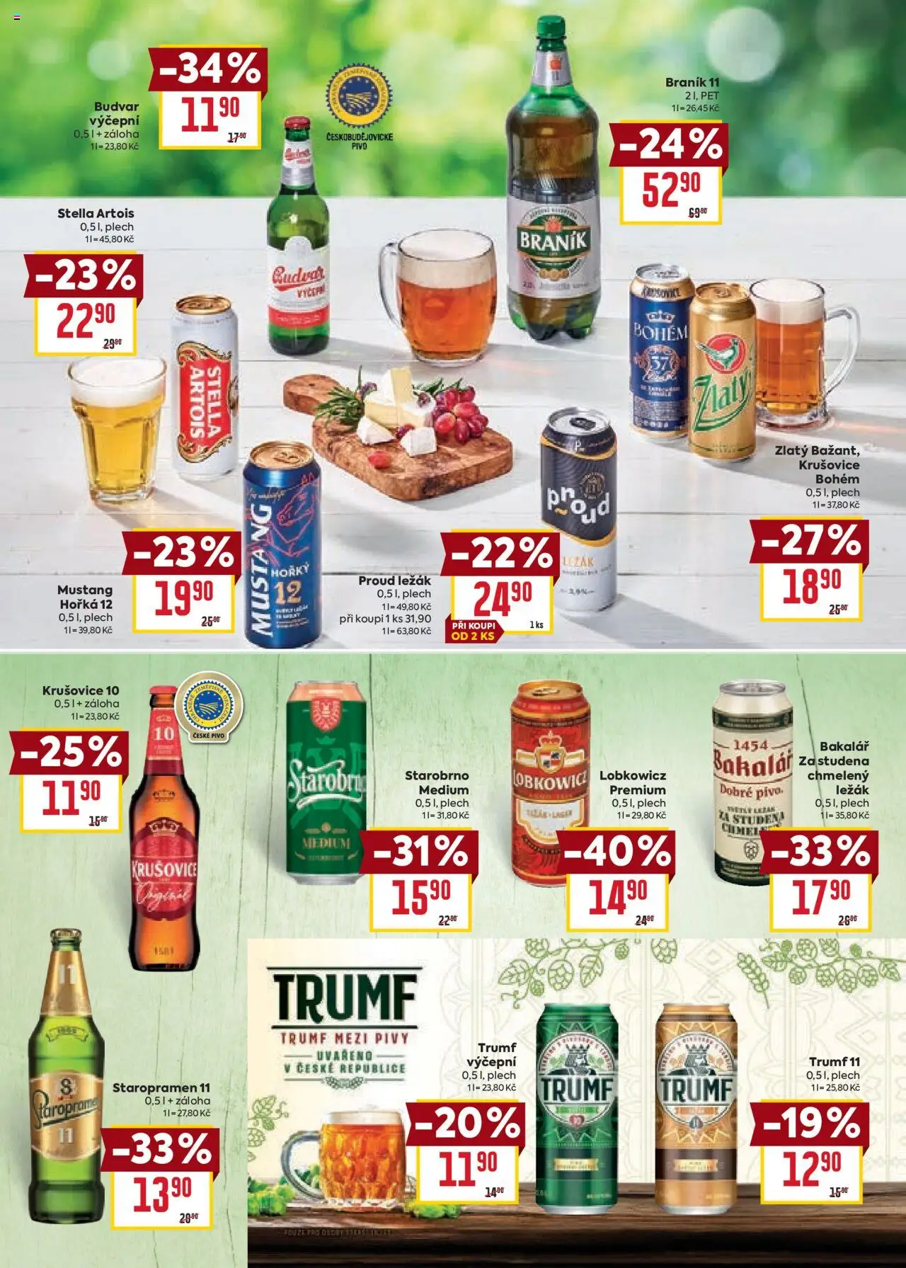 Billa katalog - Léto od 11.06.2025 | Strana: 21 | Produkty: Staropramen, Bakalář, Krušovice, Braník 11