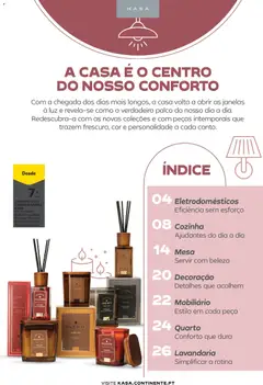 Pré-visualização Continente - Tudo para a Casa válido de 24.02.2026 | Página: 2 | Produtos: Mesa, Difusor