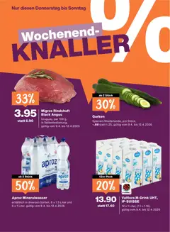 Gurken, Spanien/Niederlande, pro Stück, gültig vom 9.4. bis 12.4.2026 ab 09.04.2026 gültig | Seite: 24 | Produkte: Mineralwasser, Gurken