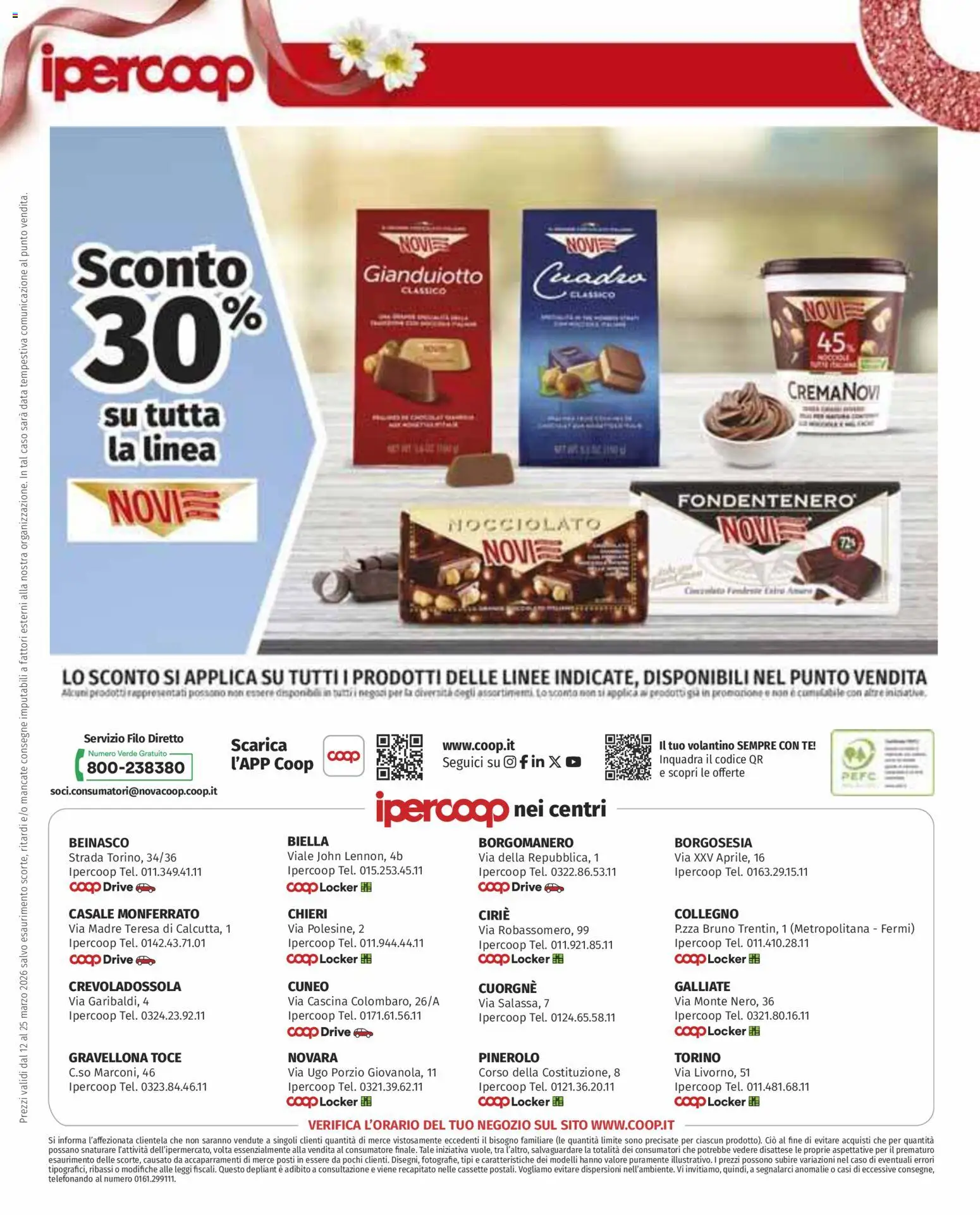 Volantino Ipercoop del 12.03.2026 | Pagina: 46 | Prodotti: Tè, Data