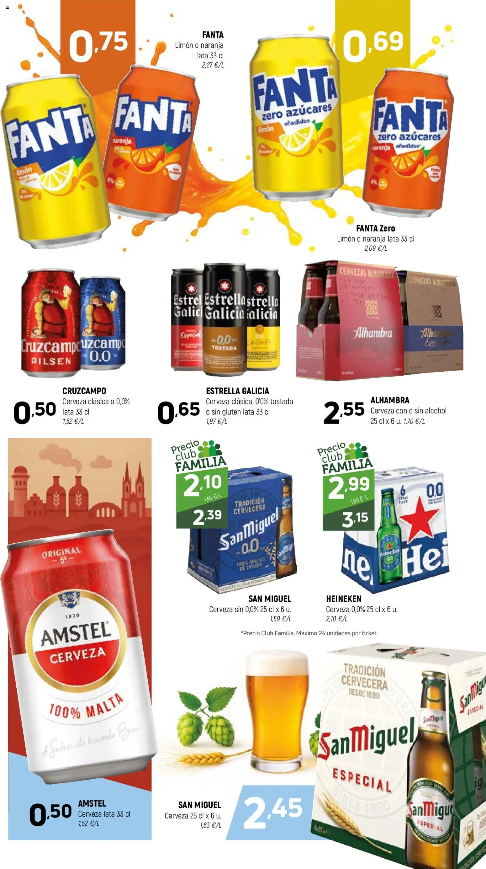 Coviran - Badajoz │ válido desde el 02.01.2026 | Página: 12 | Productos: Cerveza, Σπανάκι