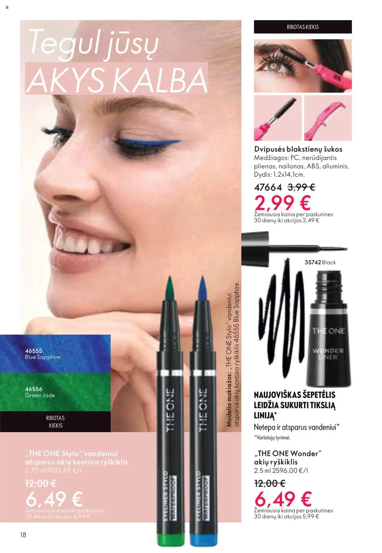 Oriflame - Katalogas 12 2025│galioja nuo 24.08.2025 | Puslapis: 18 | Prekių: Makiažas, Šepetėlis