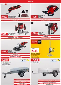 BAUMAX leták od 01.08.2025 | Strana: 25 | Produkty: Bruska, Přívěsný vozík, Kladivo, Frézka