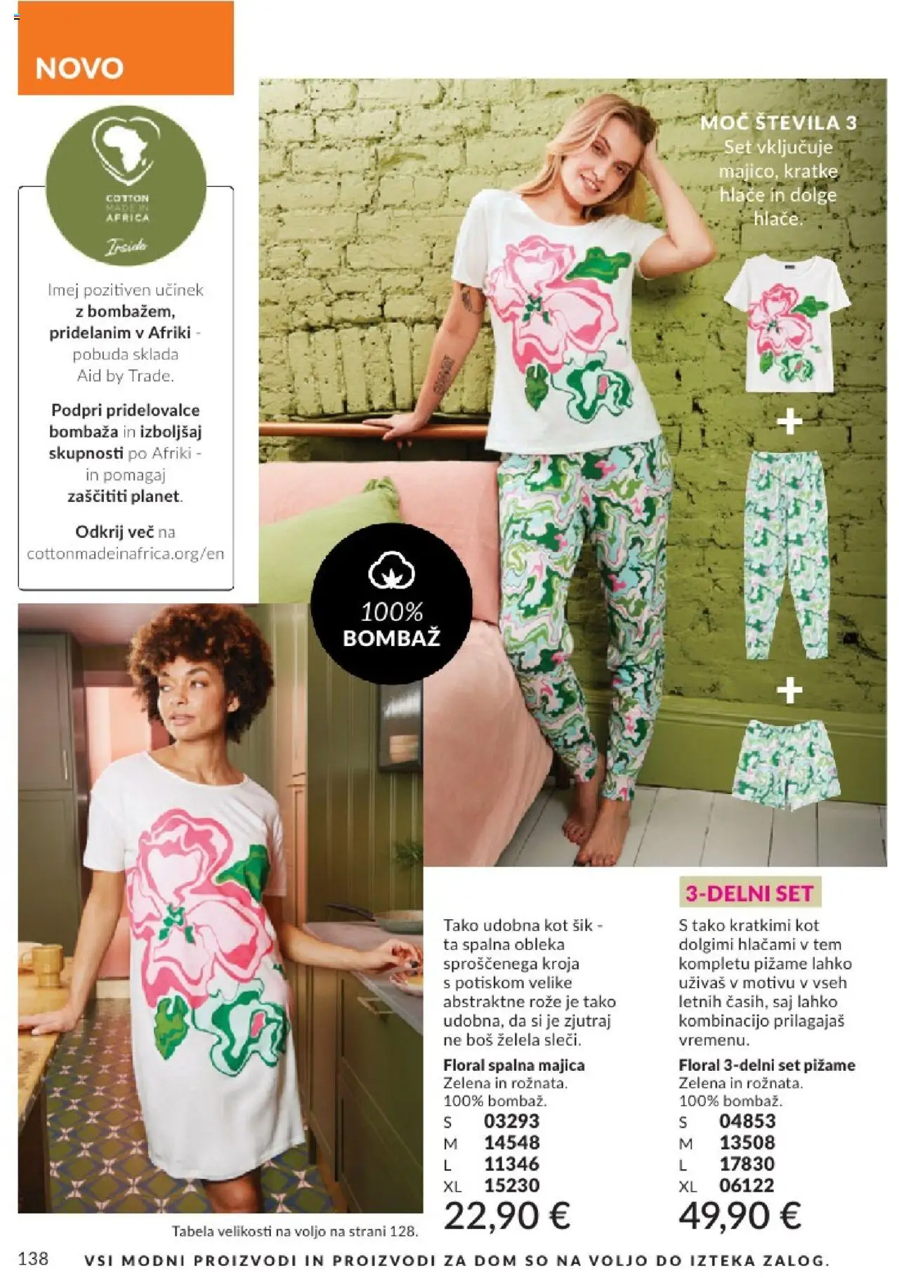 Avon katalog │ velja od 31.07.2025 | Stran: 138 | Izdelki: Majica, Hlace, Kratke hlace, Obleka