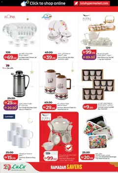 Preview of Lulu Hypermarket - Ramadan Savers - Abu Dhabi & Al Ain valid from 13.02.2026 | Page: 42 | Products: Painemittari, Čaj, Presse-agrumes, Tv-kaappi