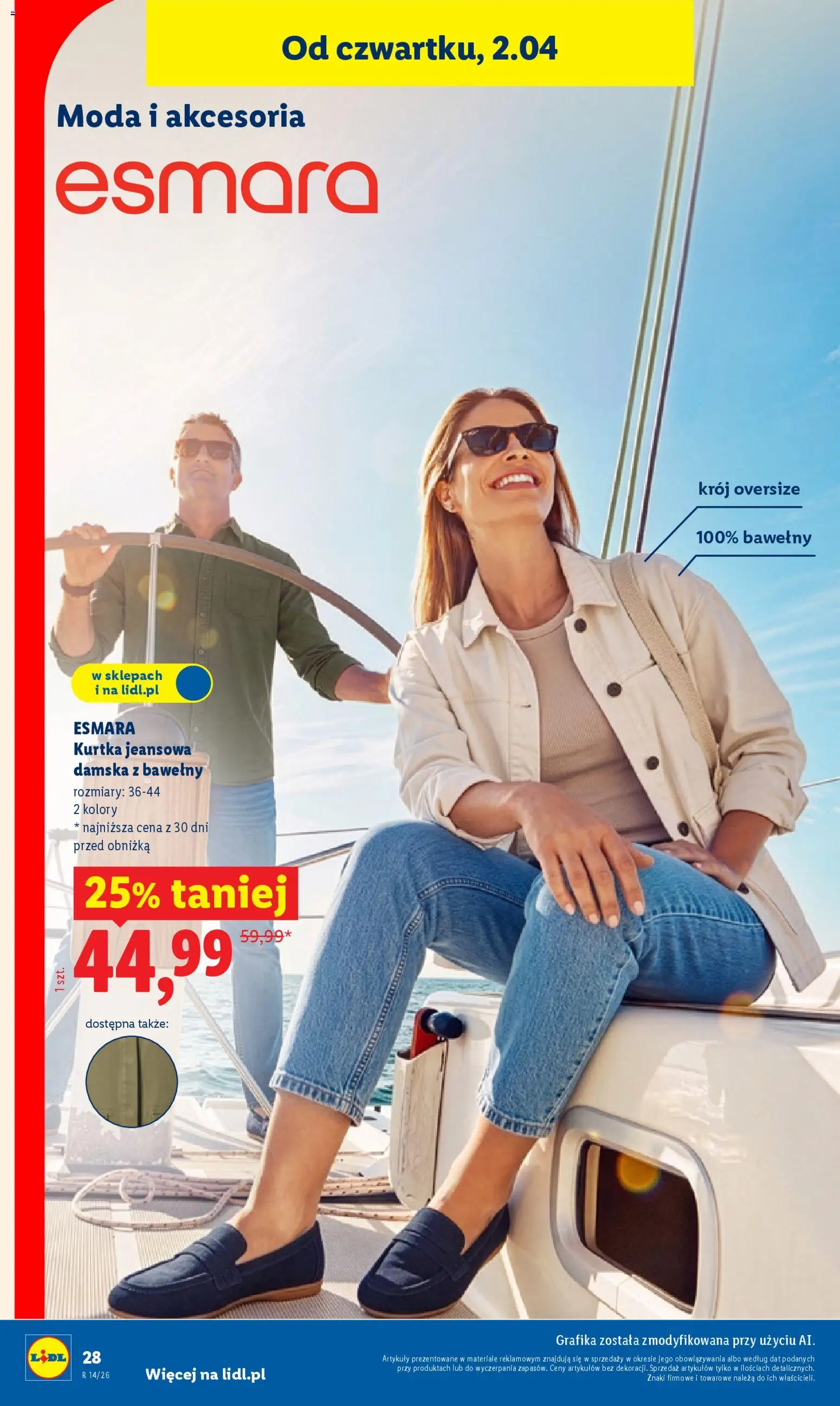 Lidl Katalog od 30.03.2026 | Strona: 32 | Produkty: Kurtka