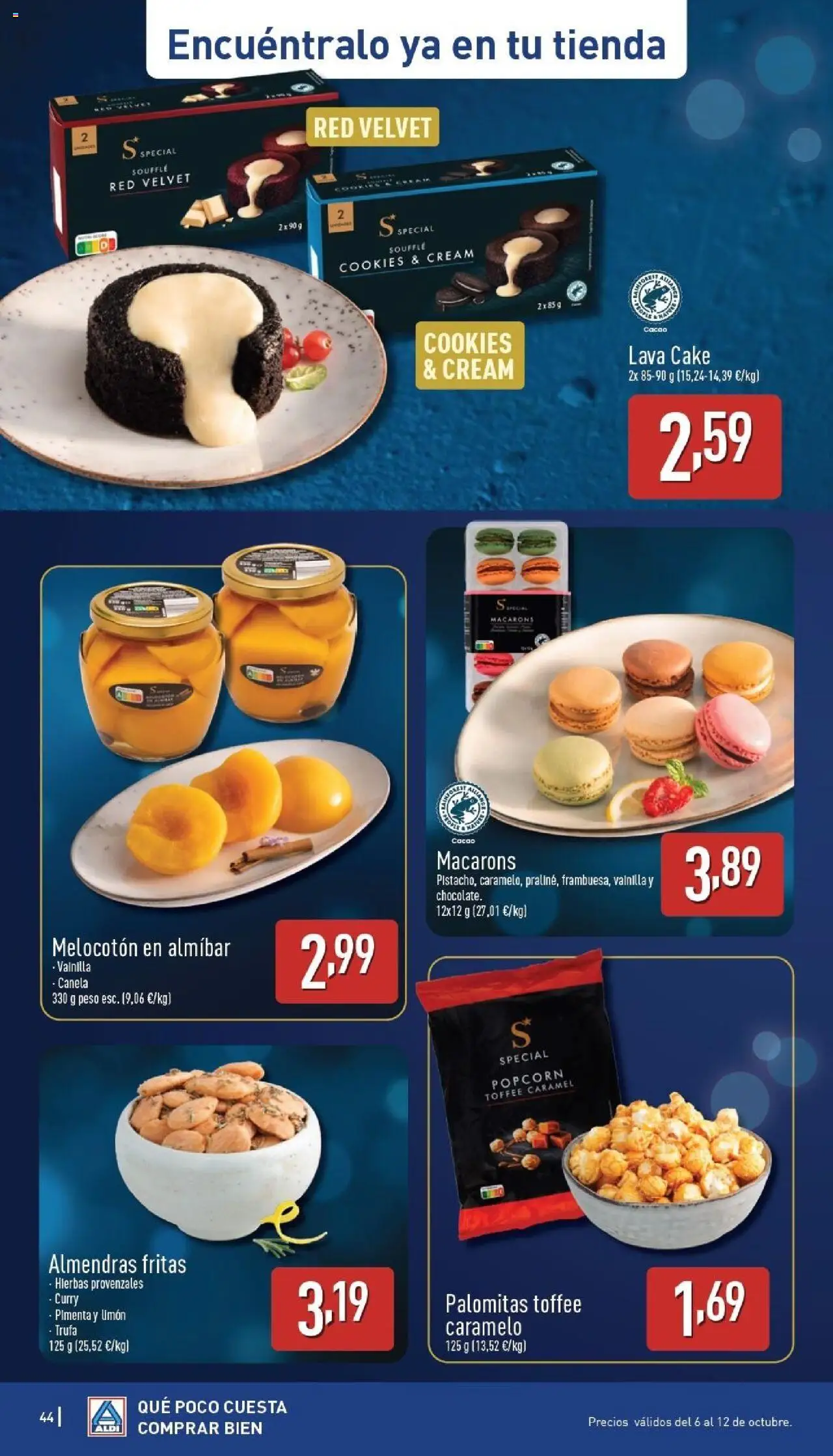 Aldi folleto Baleares │ válido desde el 06.10.2025 | Página: 44 | Productos: Peso, Φρυγανιές σικάλεως