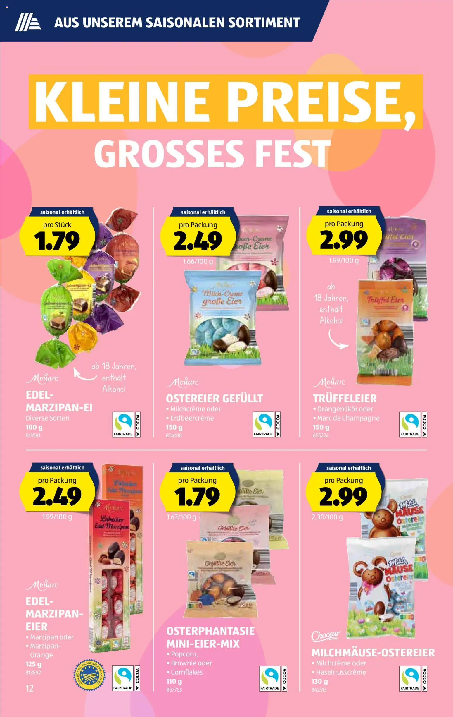 Aldi aktionen – gültig ab 02.04.2026 | Seite: 13 | Produkte: Eier