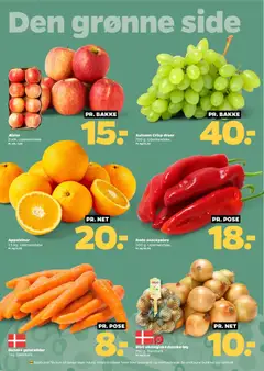 Appelsiner, 1,5 kg. Udenlandske. gyldig fra 21.03.2026 | Side: 13