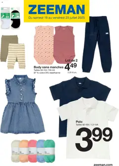 Zeeman - Prévisualisation de Zeeman catalogue Été valide à partir de 19.07.2025
