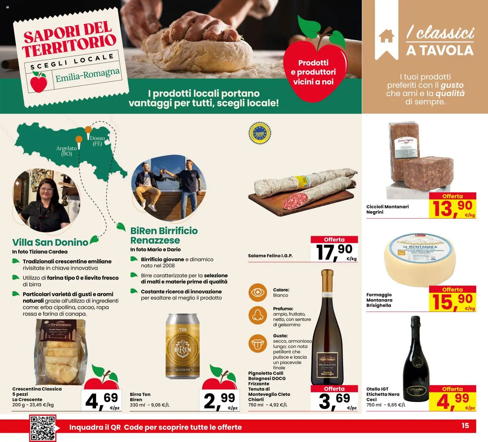 Volantino Despar del 22.01.2026 | Pagina: 15 | Prodotti: Salame, Birra, Formaggio, Profumo